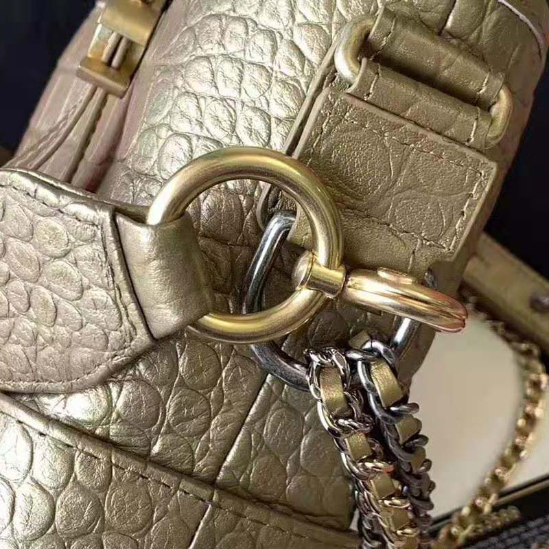 Chanel Women Chanel’s Gabrielle Large Hobo Bag-Gold