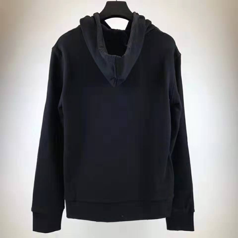 G*u*i men oversize sweatshirt with G*u*i logo in 100% cotton-black