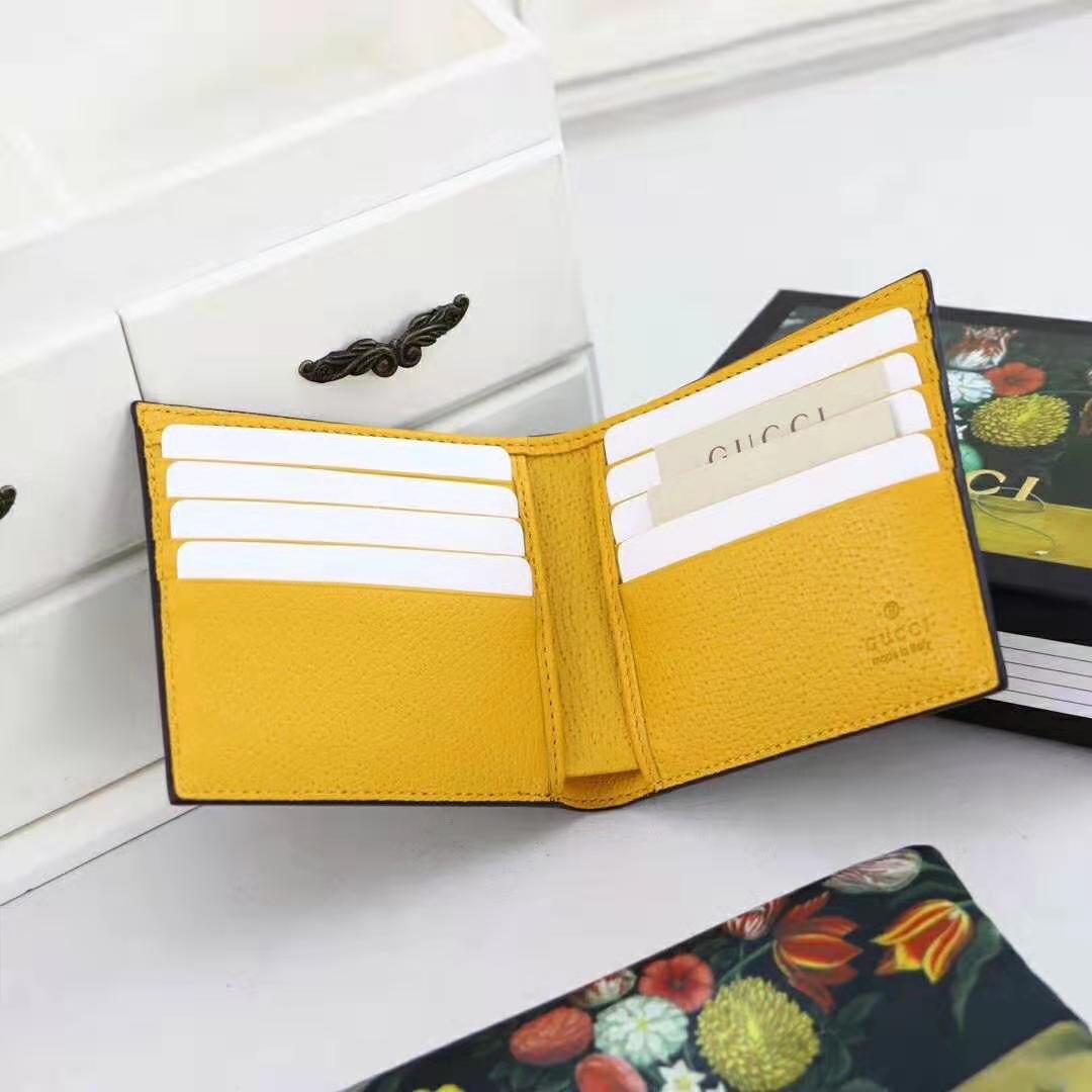 G*u*i gg unisex neo vintage gg supreme wallet in beige/ebony gg supreme canvas