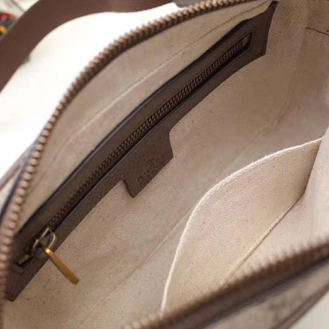 G*u*i gg unisex ophidia gg belt bag in beige/ebony soft gg supreme canvas