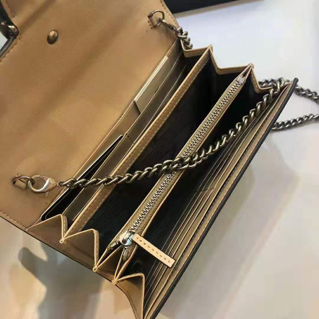 G*u*i gg women dionysus gg supreme chain wallet-sandy