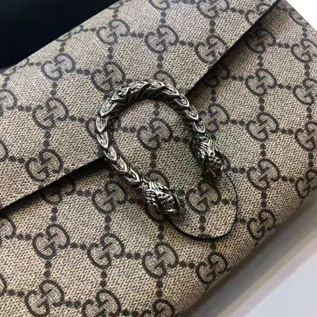G*u*i gg women dionysus gg supreme chain wallet-sandy