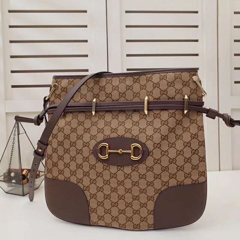 G*u*i gg women G*u*i 1955 horsebit messenger bag original gg canvas