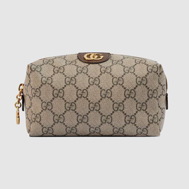 G*u*i gg unisex ophidia gg cosmetic case in gg supreme canvas