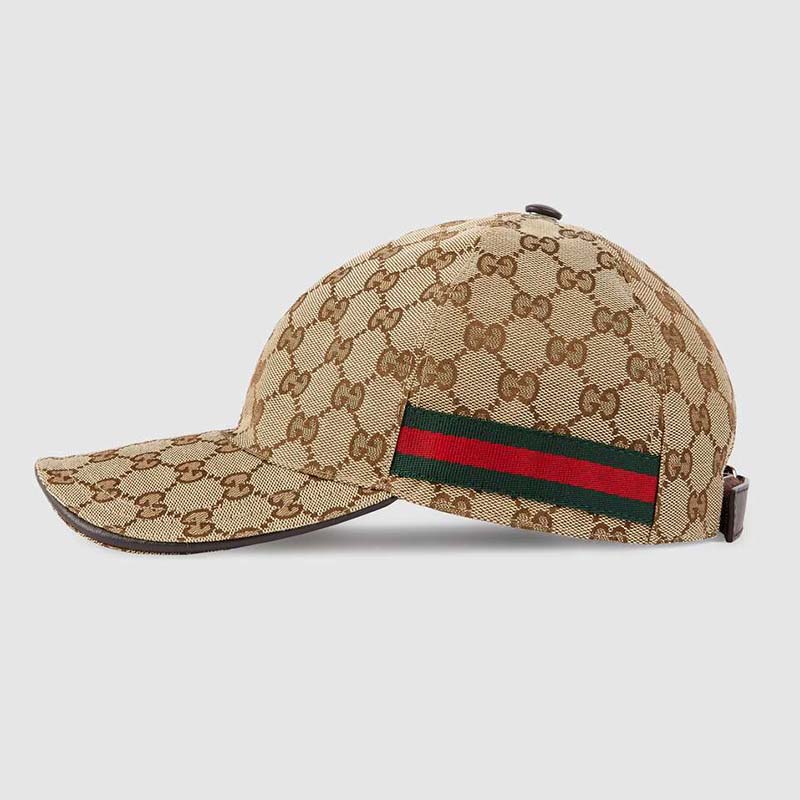 G*u*i unisex original gg canvas baseball hat in original gg fabric