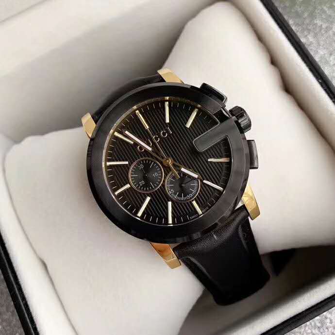 G*u*i men g-chrono watch 44mm-black