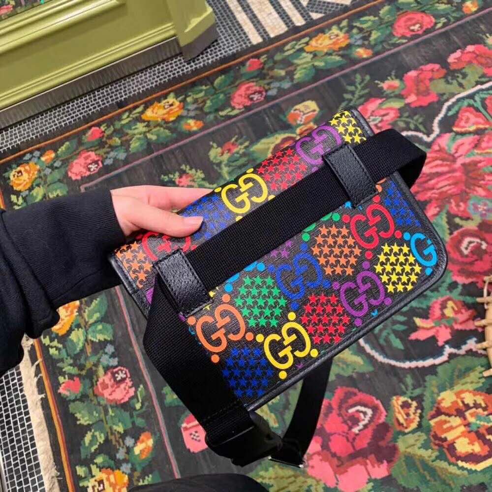 G*u*i gg unisex gg psychedelic belt bag psychedelic supreme canvas