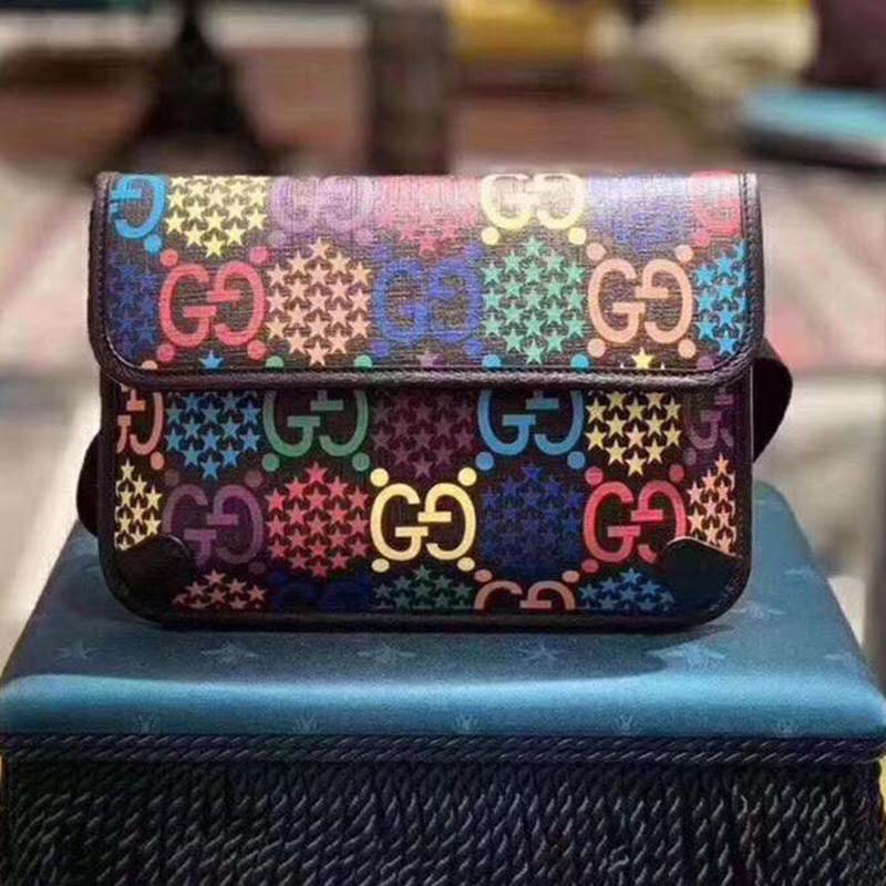 G*u*i gg unisex gg psychedelic belt bag psychedelic supreme canvas