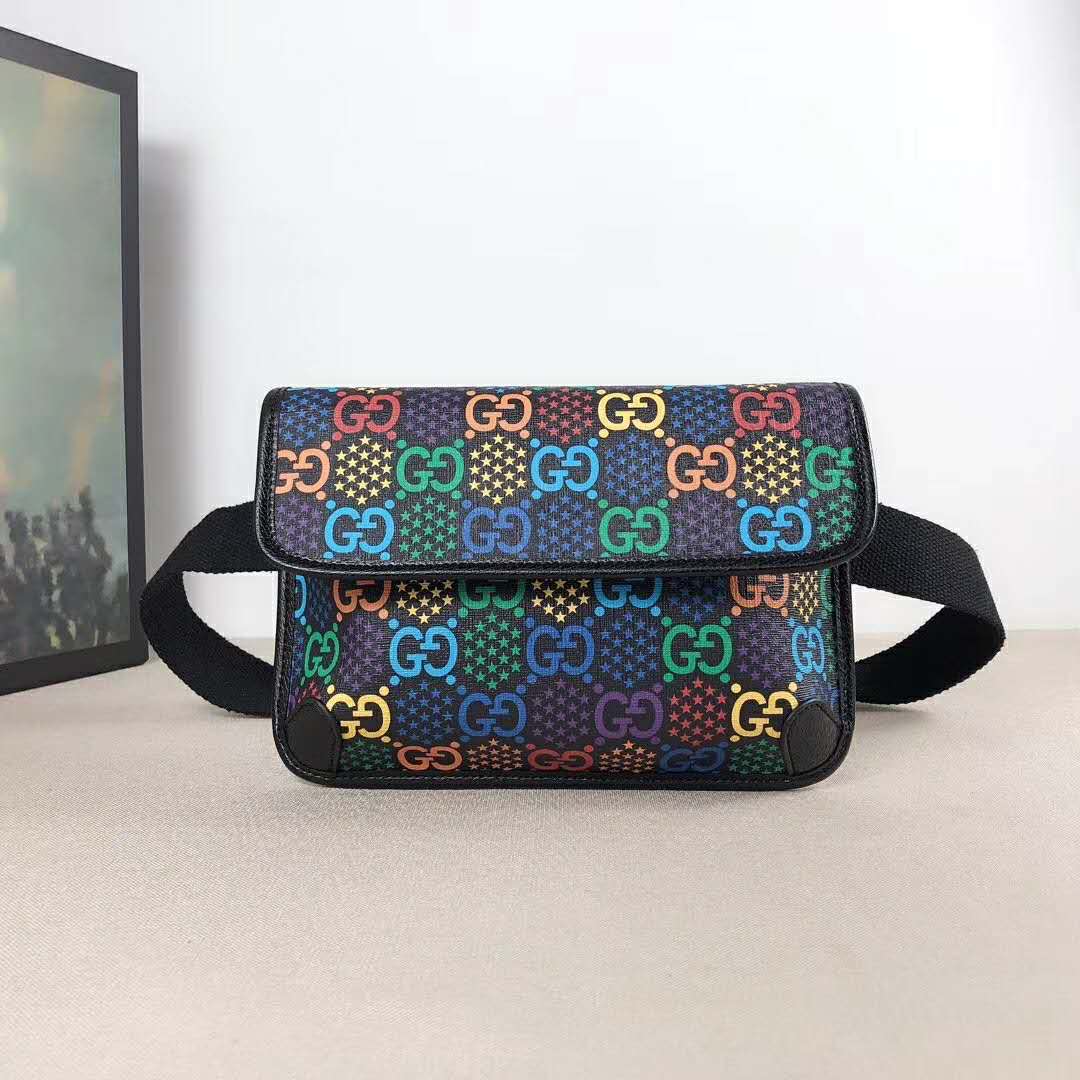 G*u*i gg unisex gg psychedelic belt bag psychedelic supreme canvas