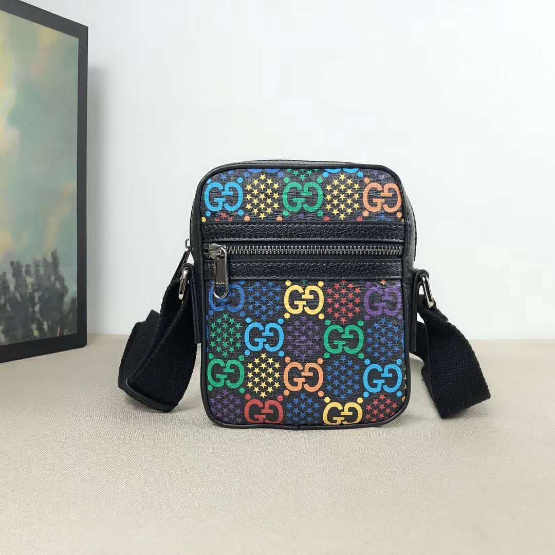 G*u*i gg unisex gg psychedelic shoulder bag psychedelic supreme canvas