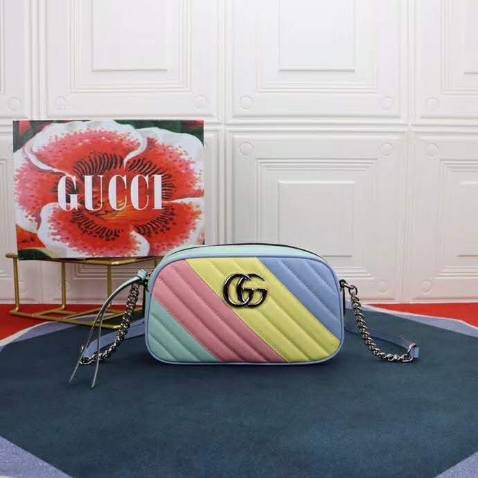 G*u*i gg women gg marmont small shoulder bag diagonal matelassé