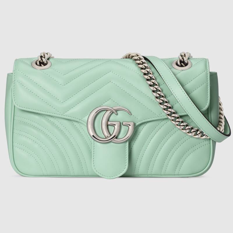 G*u*i gg women gg marmont small shoulder bag matelassé chevron