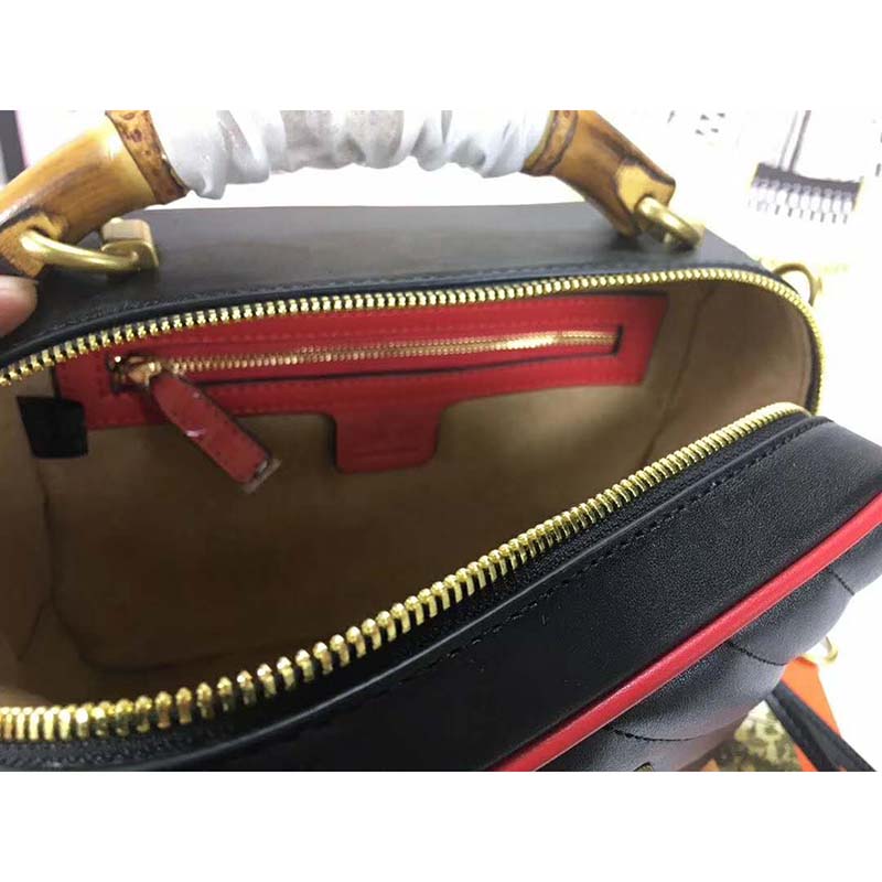 G*u*i gg women gg marmont small shoulder bag with bamboo