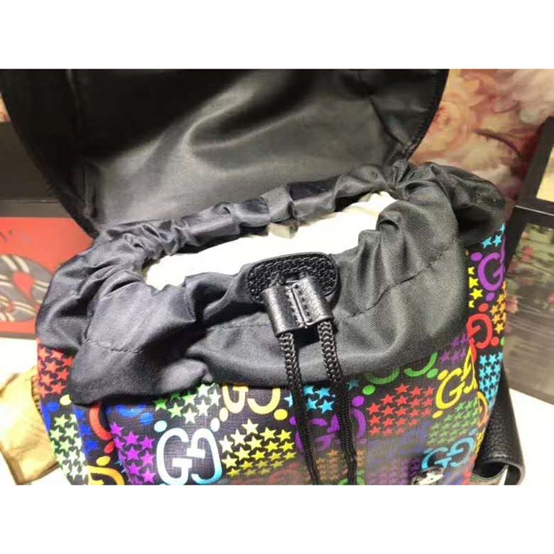 G*u*i gg unisex medium gg psychedelic backpack psychedelic supreme canvas