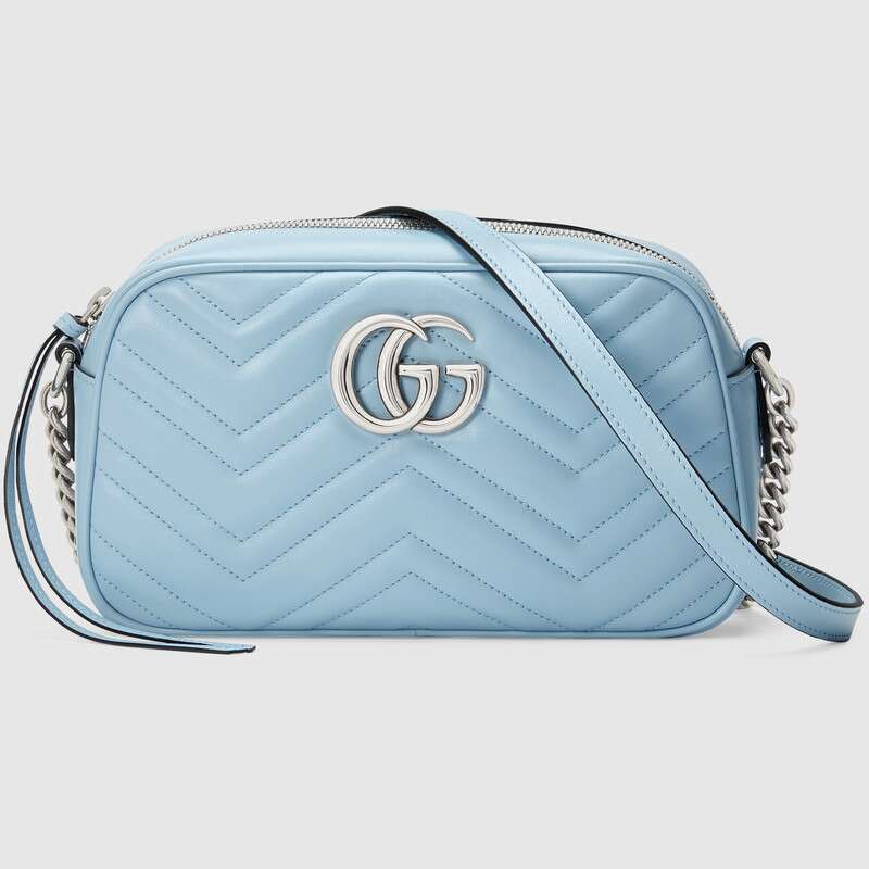 G*u*i gg women gg marmont small shoulder bag matelassé chevron leather