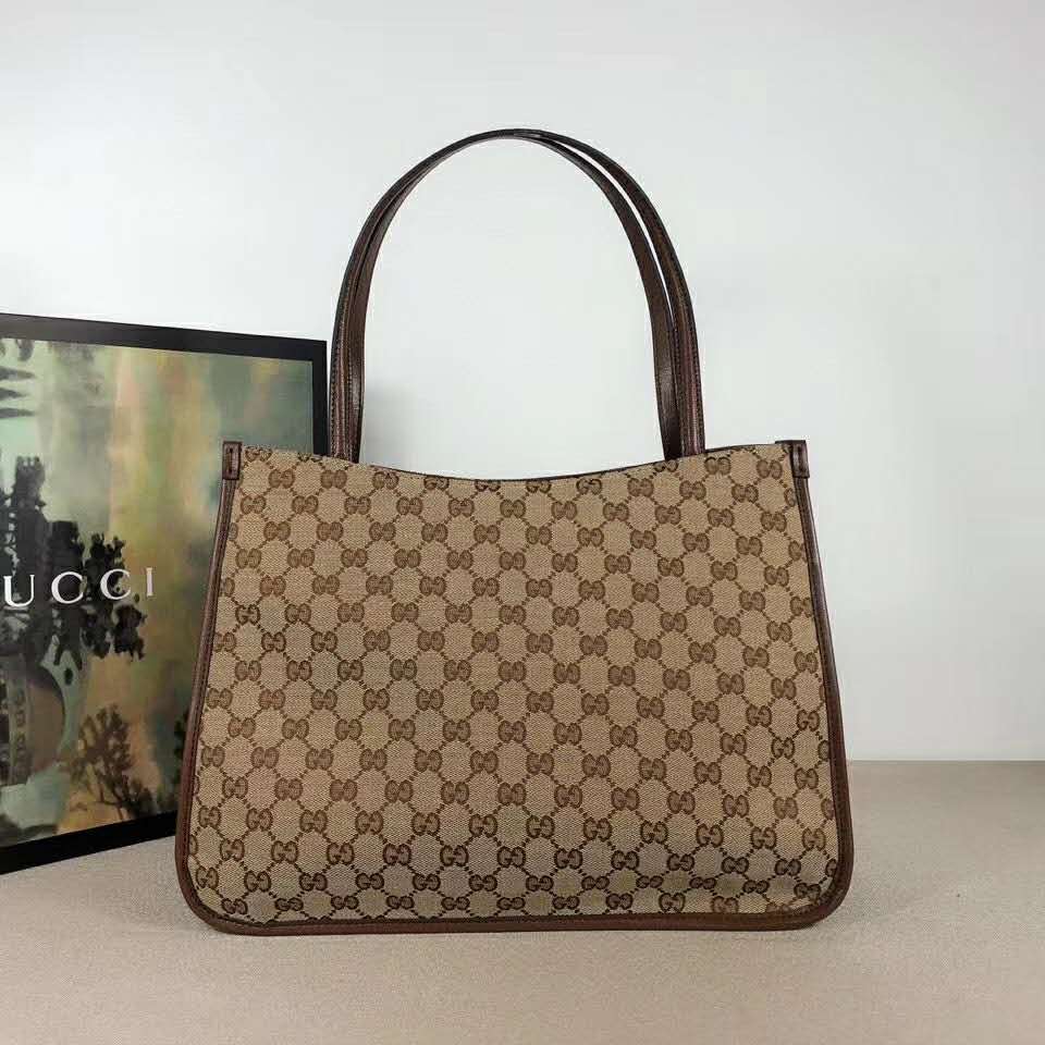 G*u*i gg unisex G*u*i 1955 horsebit tote bag original gg canvas