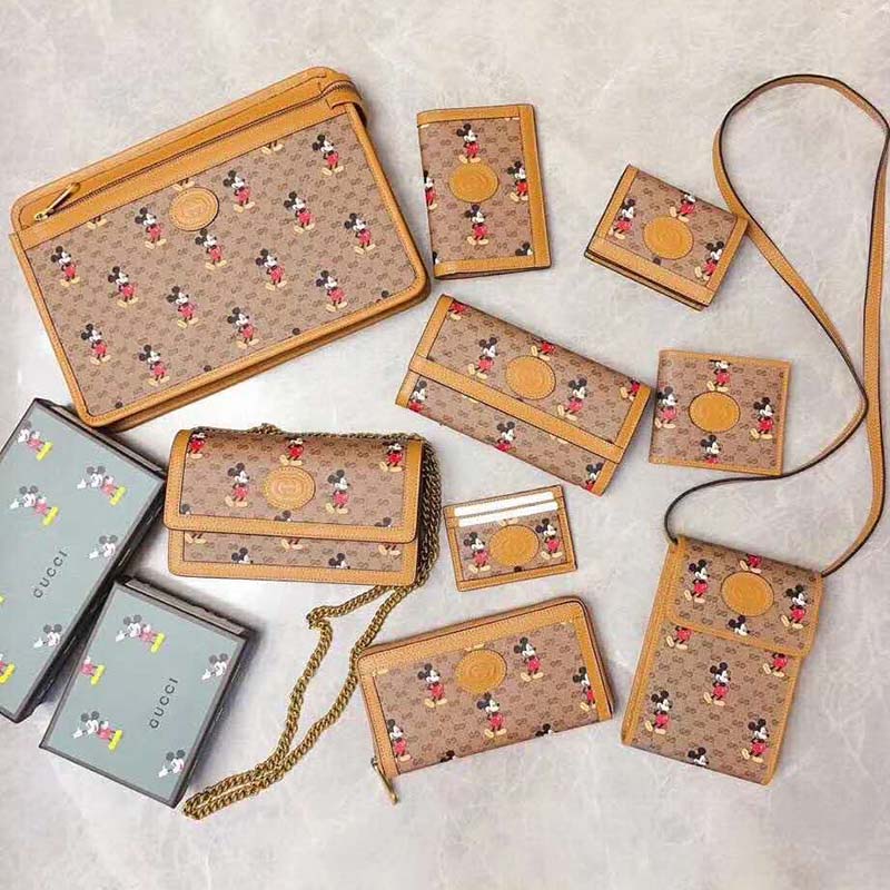 G*u*i gg unisex disney x G*u*i pouch mini gg supreme canvas
