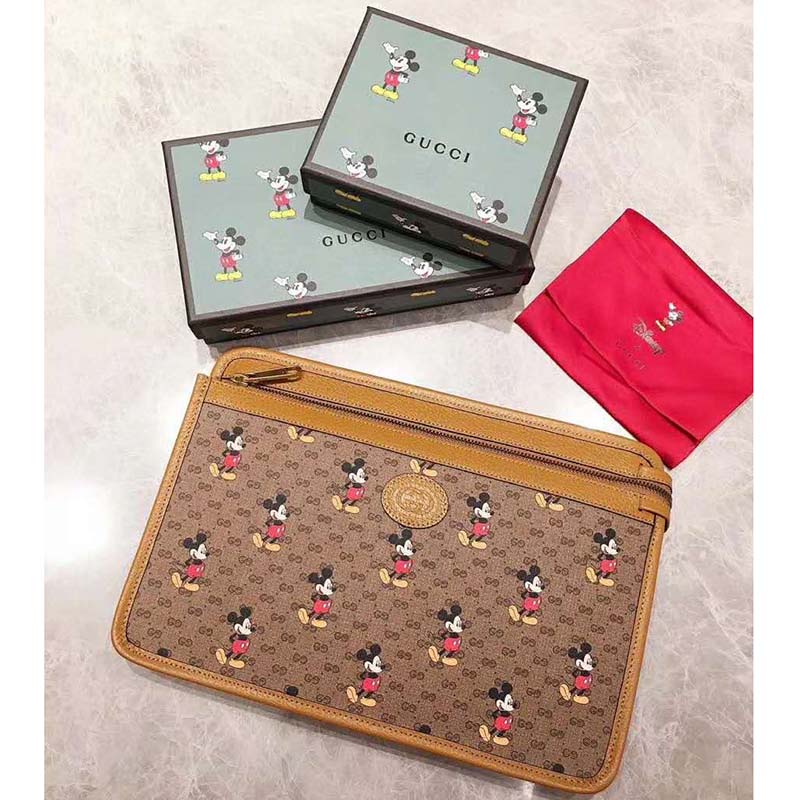 G*u*i gg unisex disney x G*u*i pouch mini gg supreme canvas