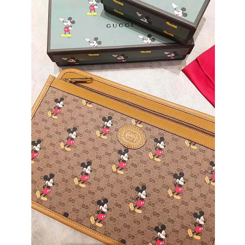 G*u*i gg unisex disney x G*u*i pouch mini gg supreme canvas