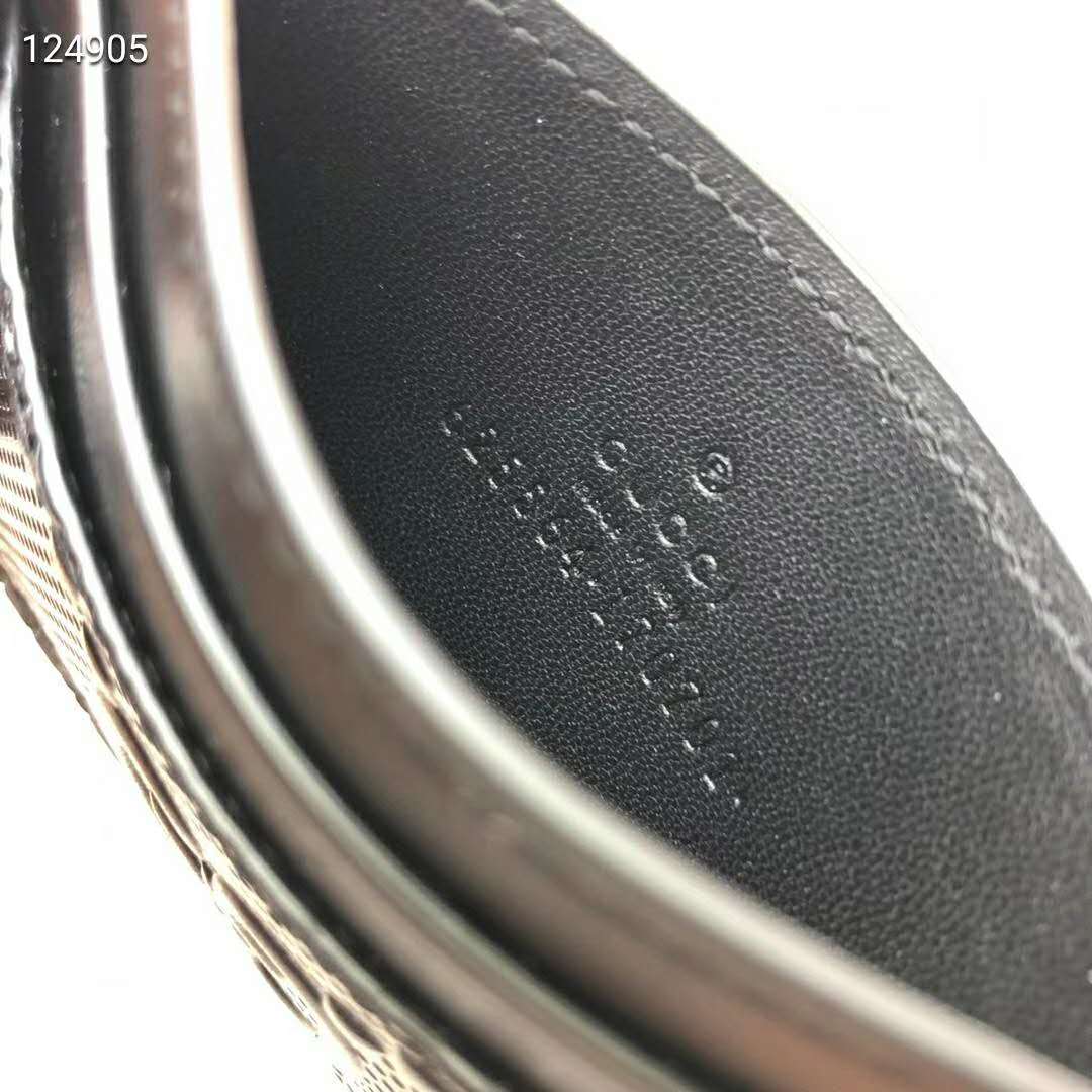 G*u*i gg unisex gg embossed card case black gg embossed leather