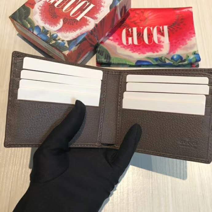 G*u*i gg unisex ophidia gg wallet beige/ebony gg supreme canvas