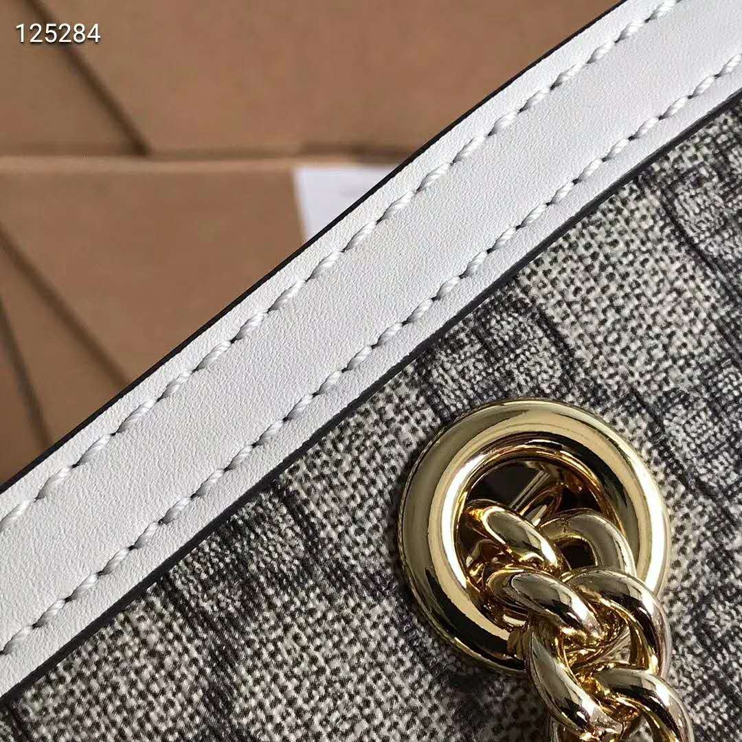 G*u*i gg unisex padlock gg medium shoulder bag supreme canvas