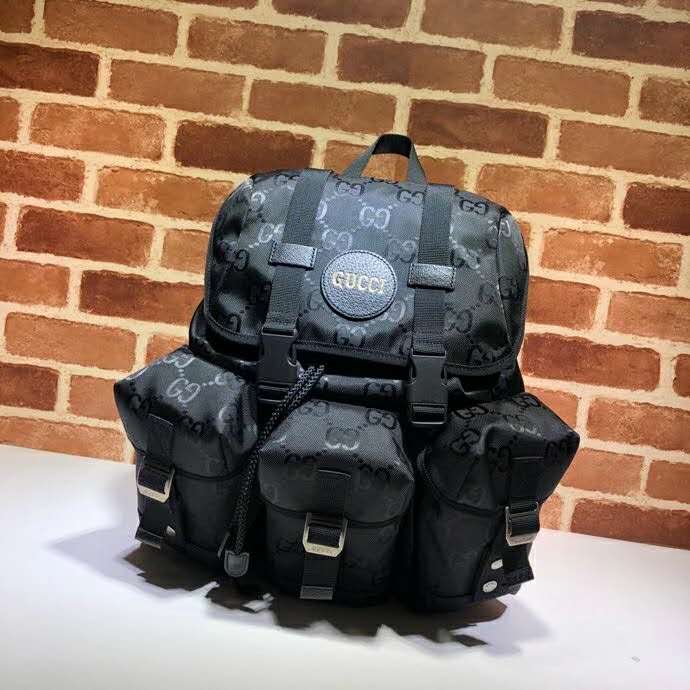 G*u*i unisex G*u*i off the grid backpack black gg nylon