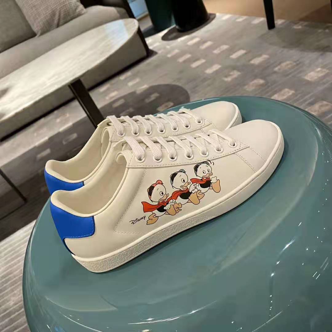 G*u*i gg unisex disney x G*u*i donald duck ace sneaker-white
