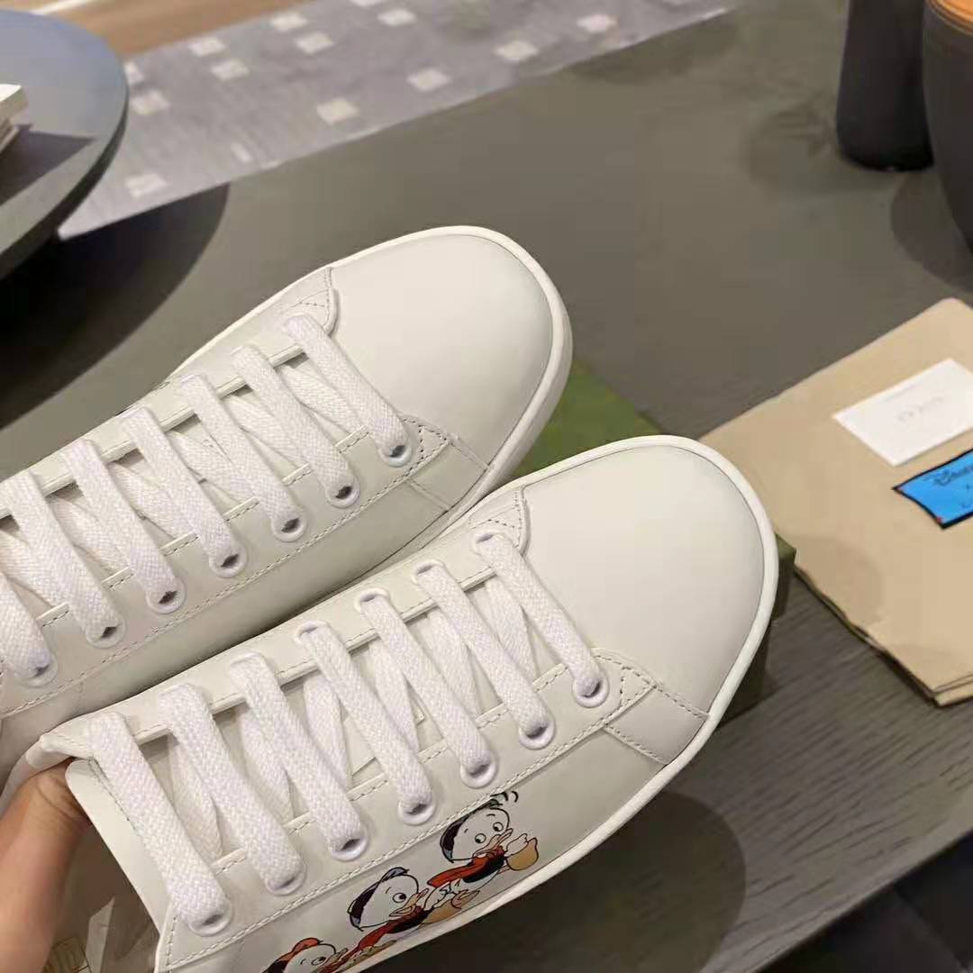 G*u*i gg unisex disney x G*u*i donald duck ace sneaker-white