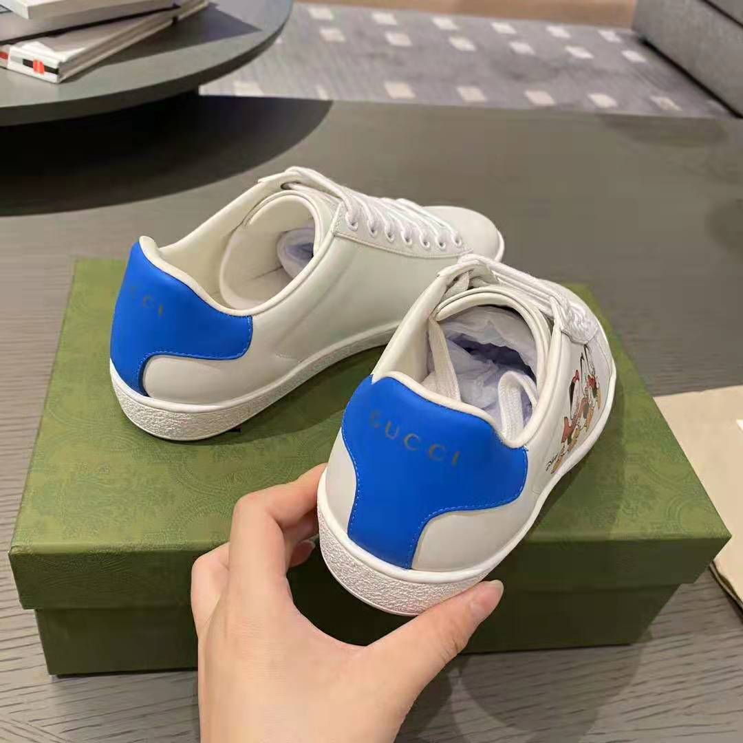 G*u*i gg unisex disney x G*u*i donald duck ace sneaker-white