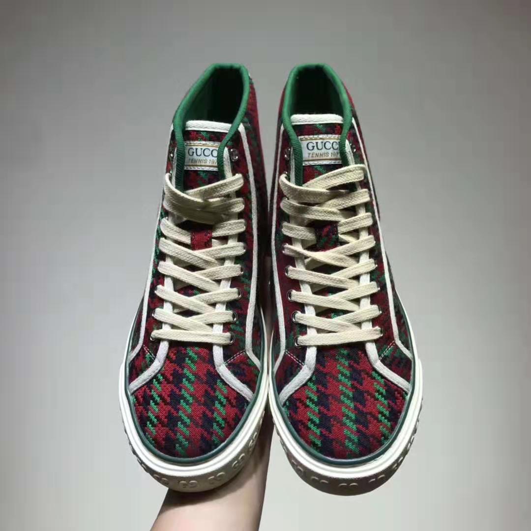 G*u*i gg unisex G*u*i tennis 1977 high-top sneaker interlocking g 2 cm heel