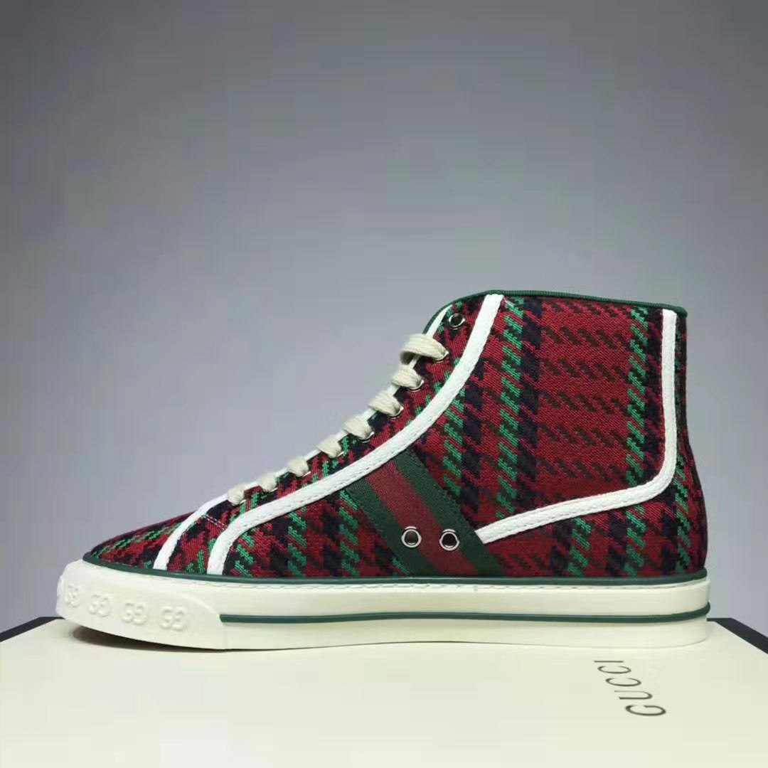 G*u*i gg unisex G*u*i tennis 1977 high-top sneaker interlocking g 2 cm heel