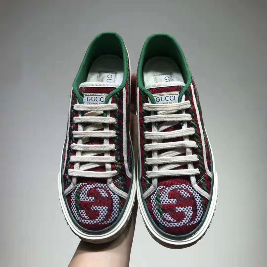 G*u*i gg unisex G*u*i tennis 1977 sneaker interlocking g 1.5 cm heel