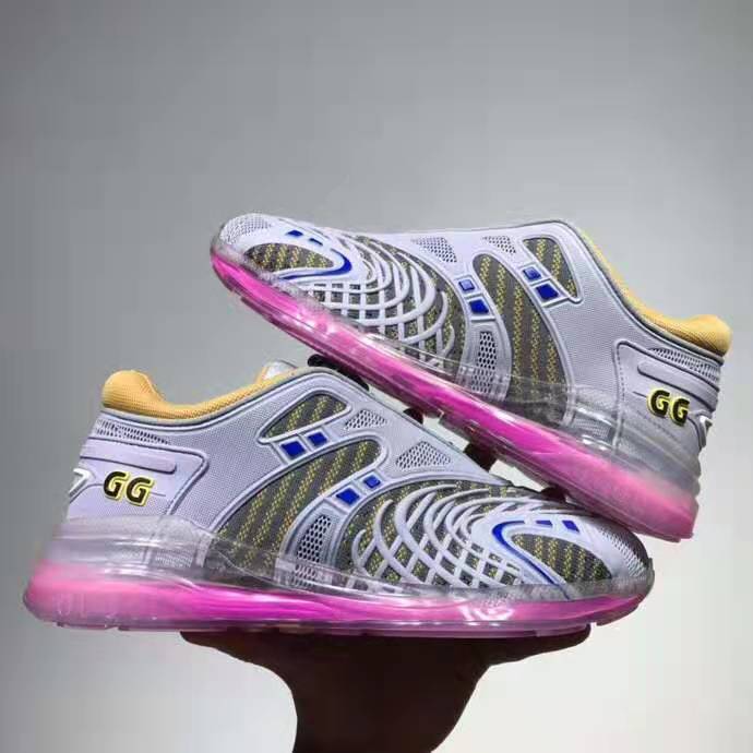 G*u*i gg unisex ultrapace r sneaker knit fabric interlocking g double g 3 cm heel