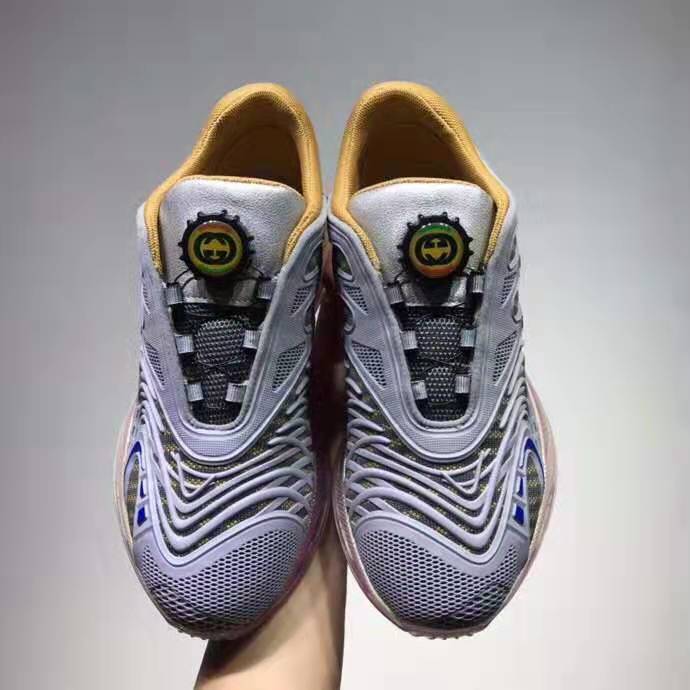 G*u*i gg unisex ultrapace r sneaker knit fabric interlocking g double g 3 cm heel