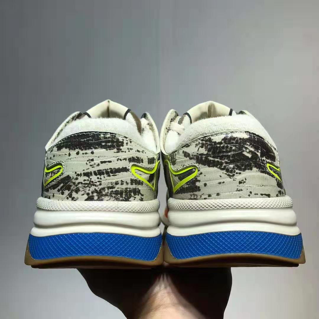 G*u*i gg unisex ultrapace sneaker rock tejus printed leather embroidered g