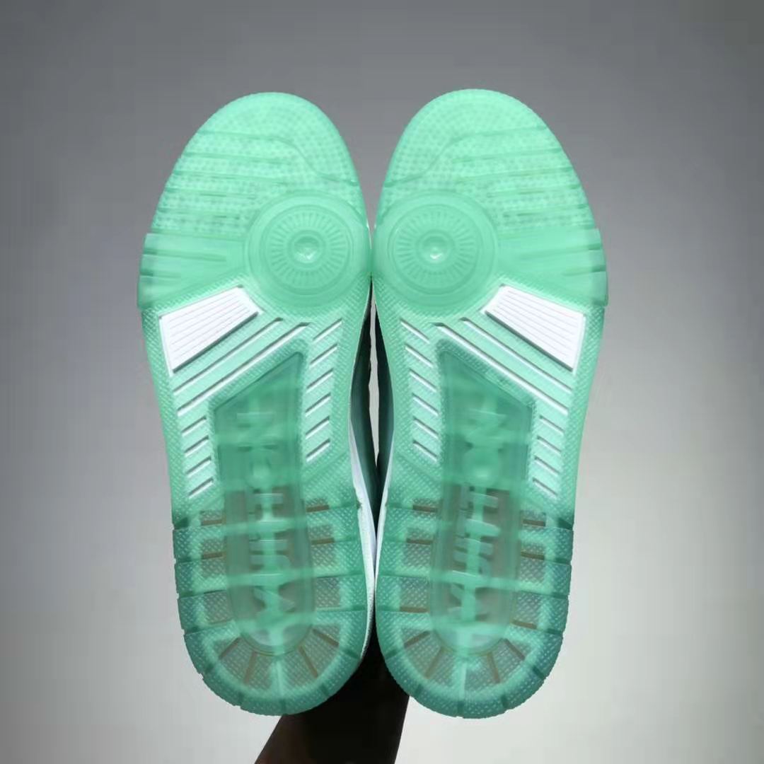 Louis Vuitton LV Men LV Trainer Sneaker Monogram-Embossed Calf Leather-Green