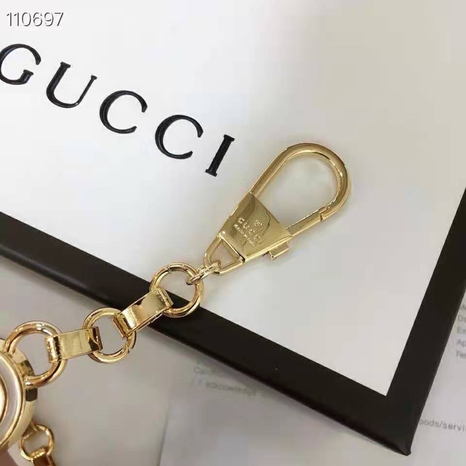 G*u*i women interlocking g chain belt shiny gold-toned metal double chain