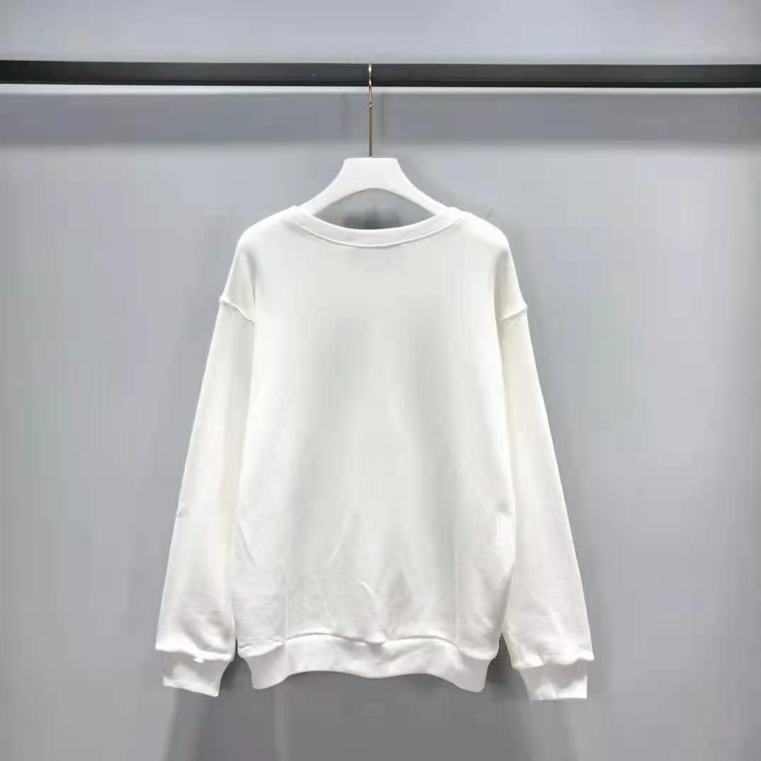 G*u*i women doraemon x G*u*i cotton sweatshirt cotton jersey crewneck oversized fit