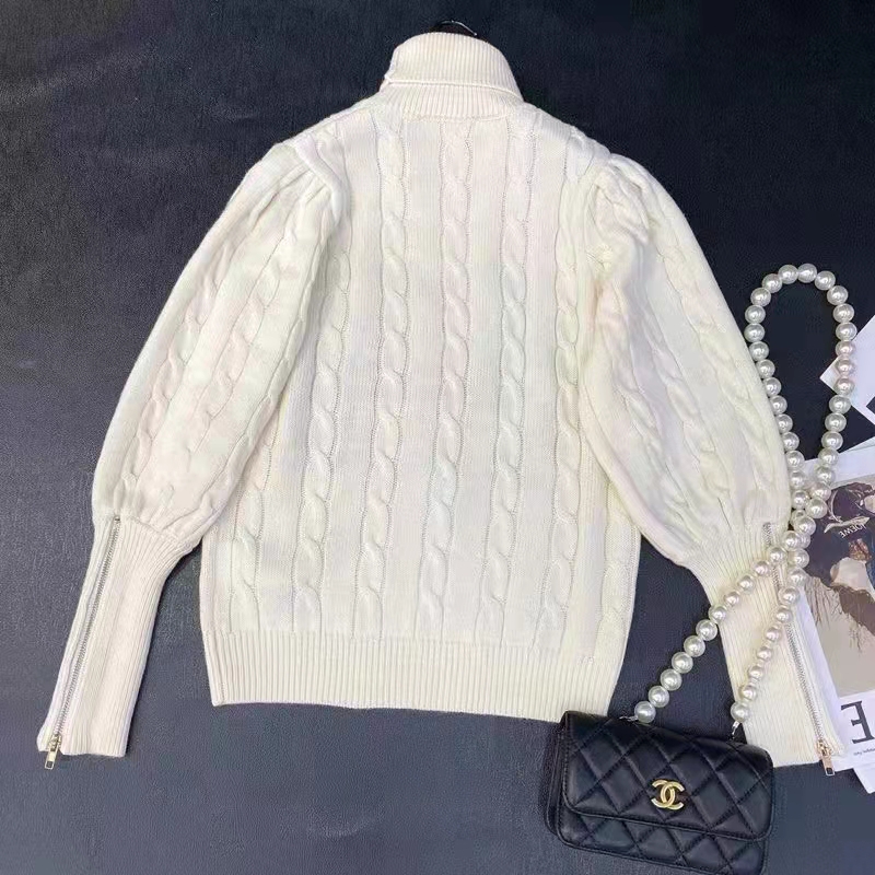 G*u*i women the north face x G*u*i sweater ivory soft wool