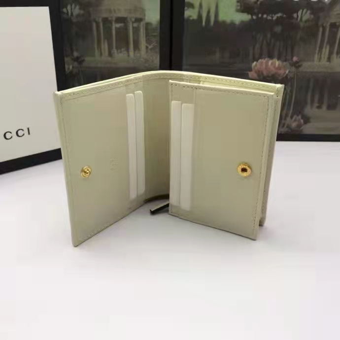 G*u*i gg unisex 1955 horsebit card case wallet beige ebony gg supreme canvas