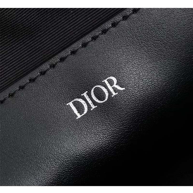 dior unisex cd pouch black cd Di*m*nd canvas dior signature