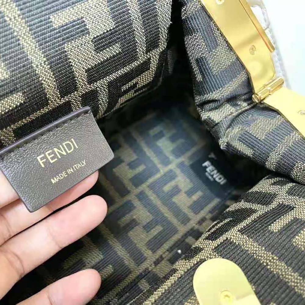 Fendi Women First Small White Leather Bag