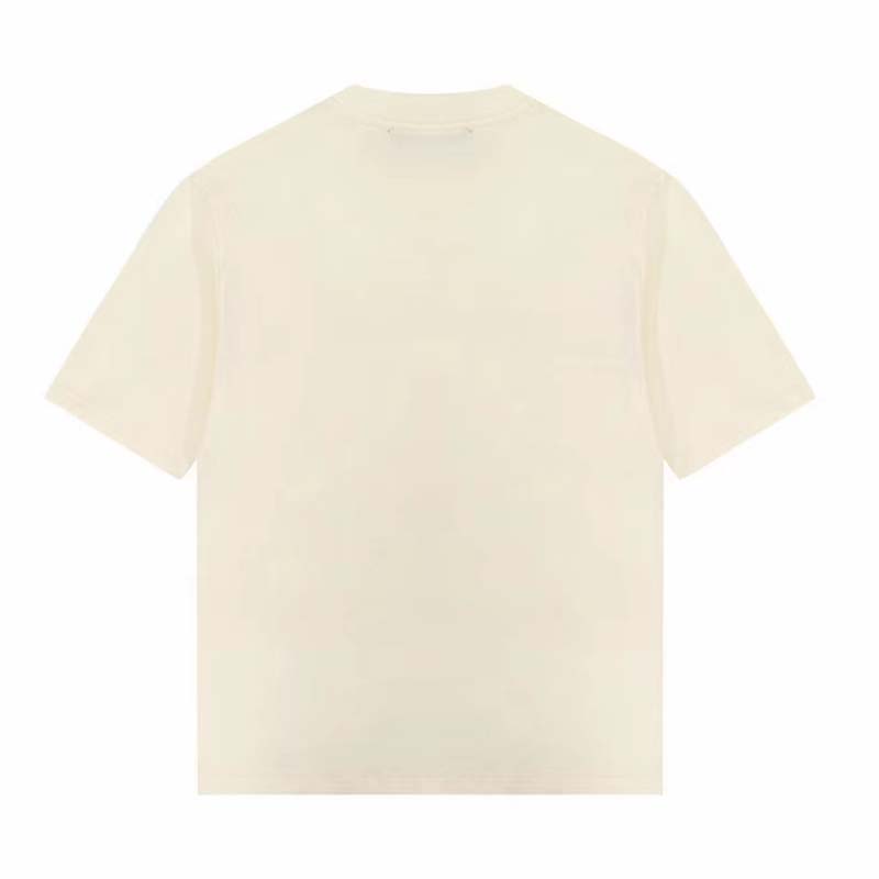G*u*i gg men G*u*i 100 cotton t-shirt white cotton jersey crewneck oversize fit