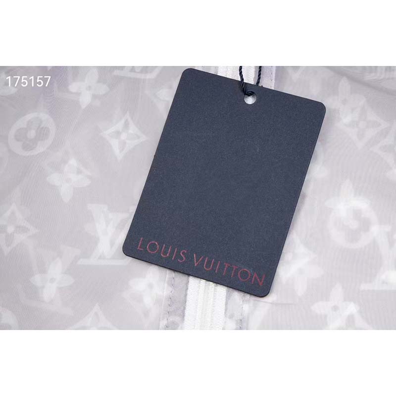 Louis Vuitton LV Women Organza Track Top Polyester Translucent Regular Fit