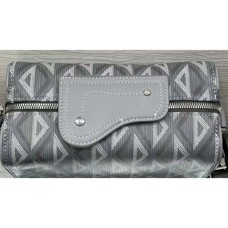 dior unisex cd lingot 22 bag dior gray cd Di*m*nd canvas