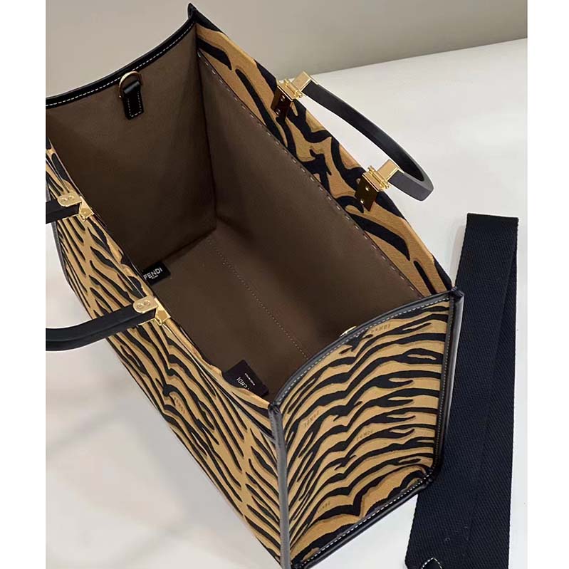 Fendi Unisex Fendi Sunshine Medium Shopper Bag Spring Festival Capsule Collection