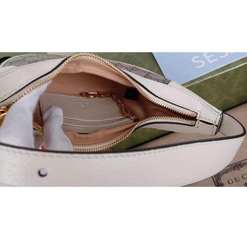 G*u*i women ophidia gg mini bag beige ebony gg supreme canvas