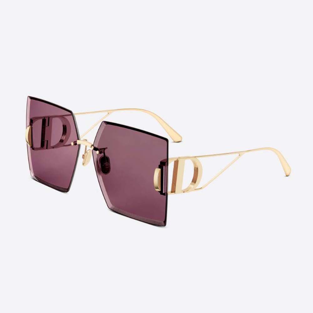 Dior Women 30 Montaigne S7U Burgundy Square Sunglasses
