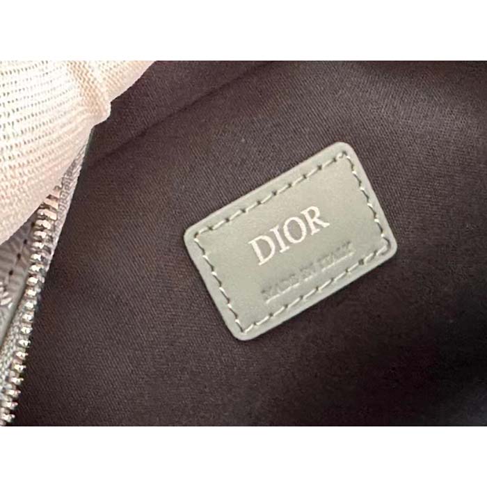 dior unisex cd safari bag with strap dior gray cd Di*m*nd canvas